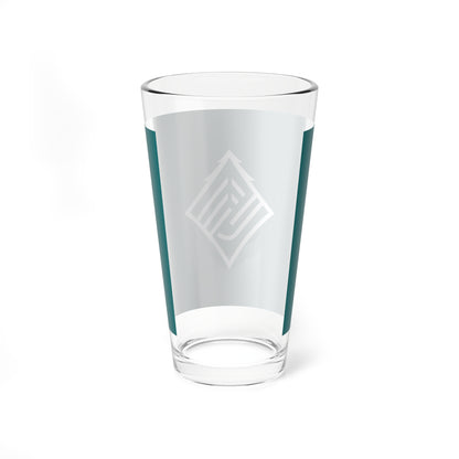 Flag of Umaji Kochi (Japan) Pint Glass 16oz