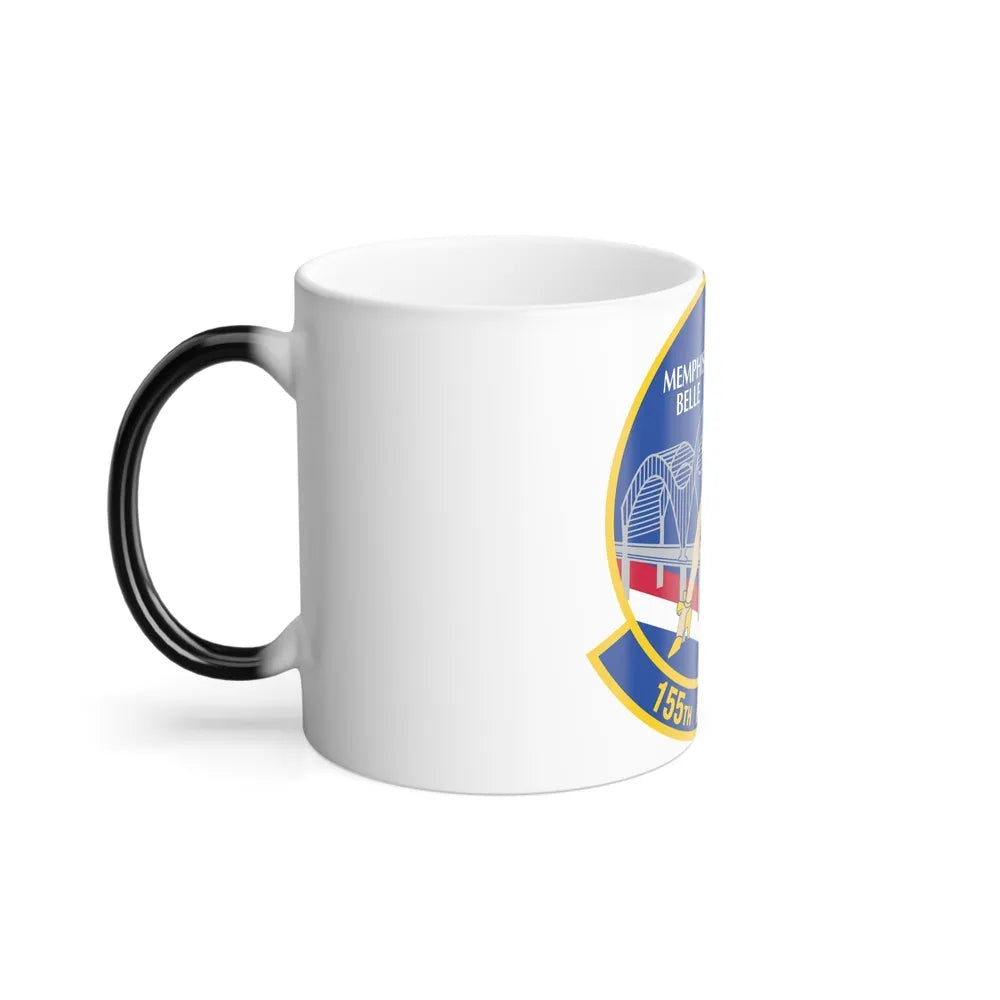 155 Airlift Squadron (U.S. Air Force) Color Changing Coffee Mug-Go Mug Yourself