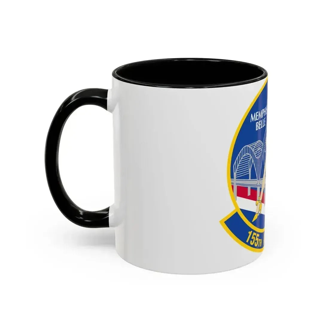 155 Airlift Squadron (U.S. Air Force) Accent Coffee Mug - Go Mug Yourself