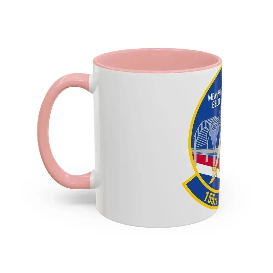 155 Airlift Squadron (U.S. Air Force) Accent Coffee Mug - Go Mug Yourself