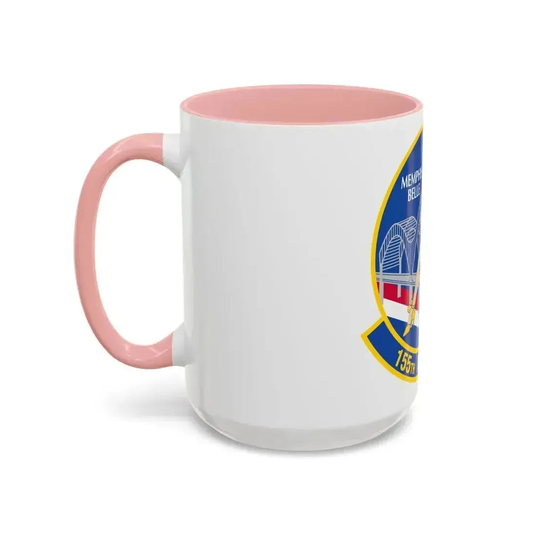 155 Airlift Squadron (U.S. Air Force) Accent Coffee Mug - Go Mug Yourself