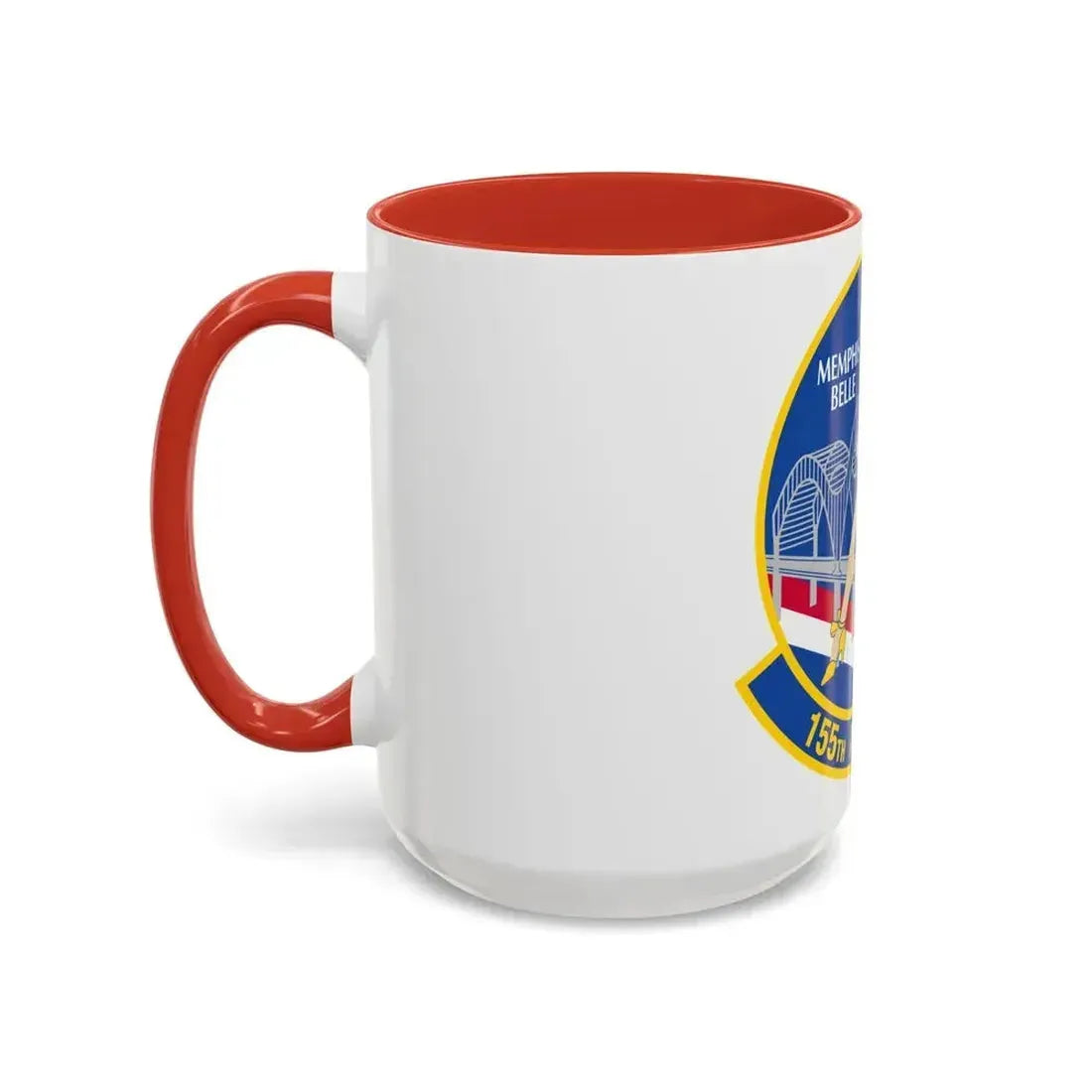 155 Airlift Squadron (U.S. Air Force) Accent Coffee Mug - Go Mug Yourself