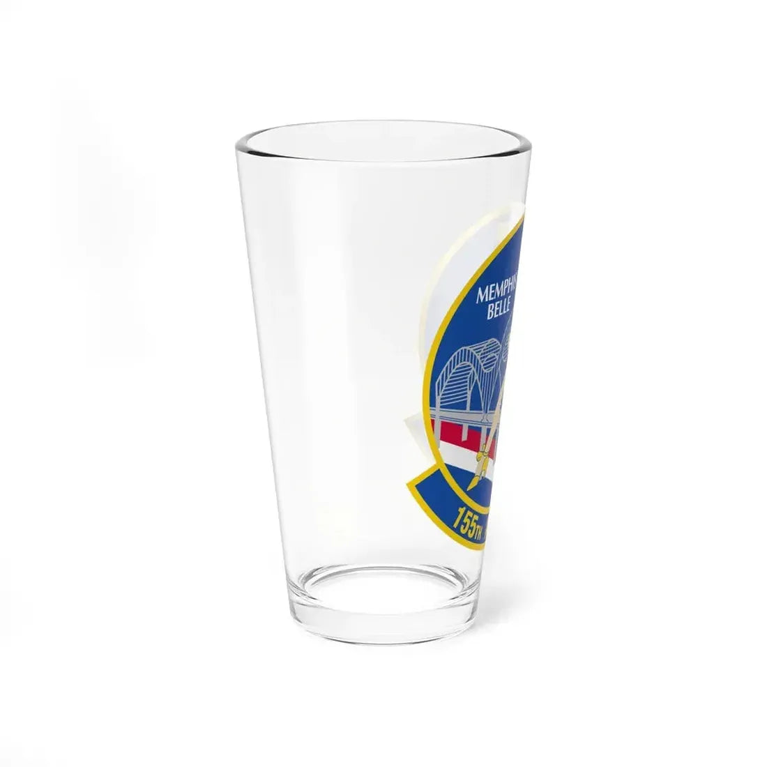155 Airlift Squadron (U.S. Air Force) Pint Glass 16oz - Go Mug Yourself