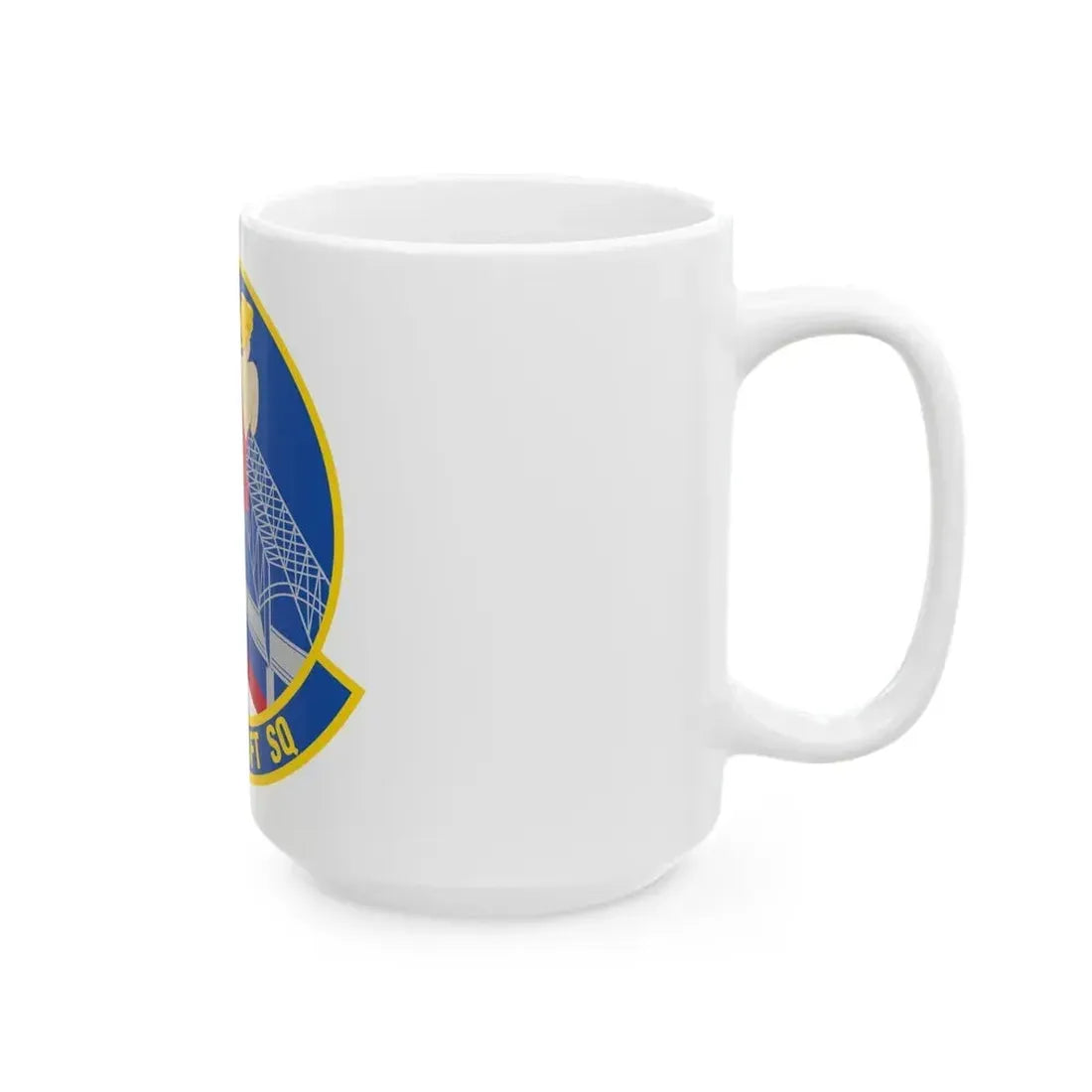 155 Airlift Squadron (U.S. Air Force) White Coffee Mug - Go Mug Yourself