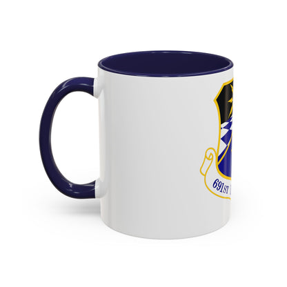 691 Intelligence Surveillance and Reconnaissance Group ACC (U.S. Air Force) Accent Coffee Mug