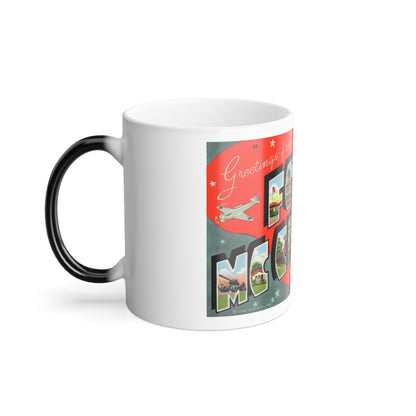 Greeting card from Fort McClellan Ala (Greeting Postcards) Color Changing Mug 11oz