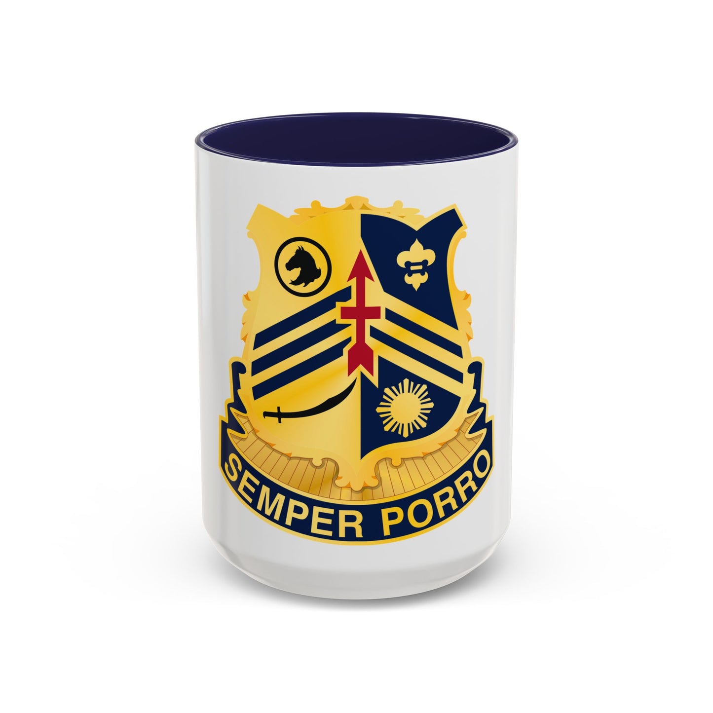 105 Cavalry Regiment (U.S. Army) Accent Coffee Mug