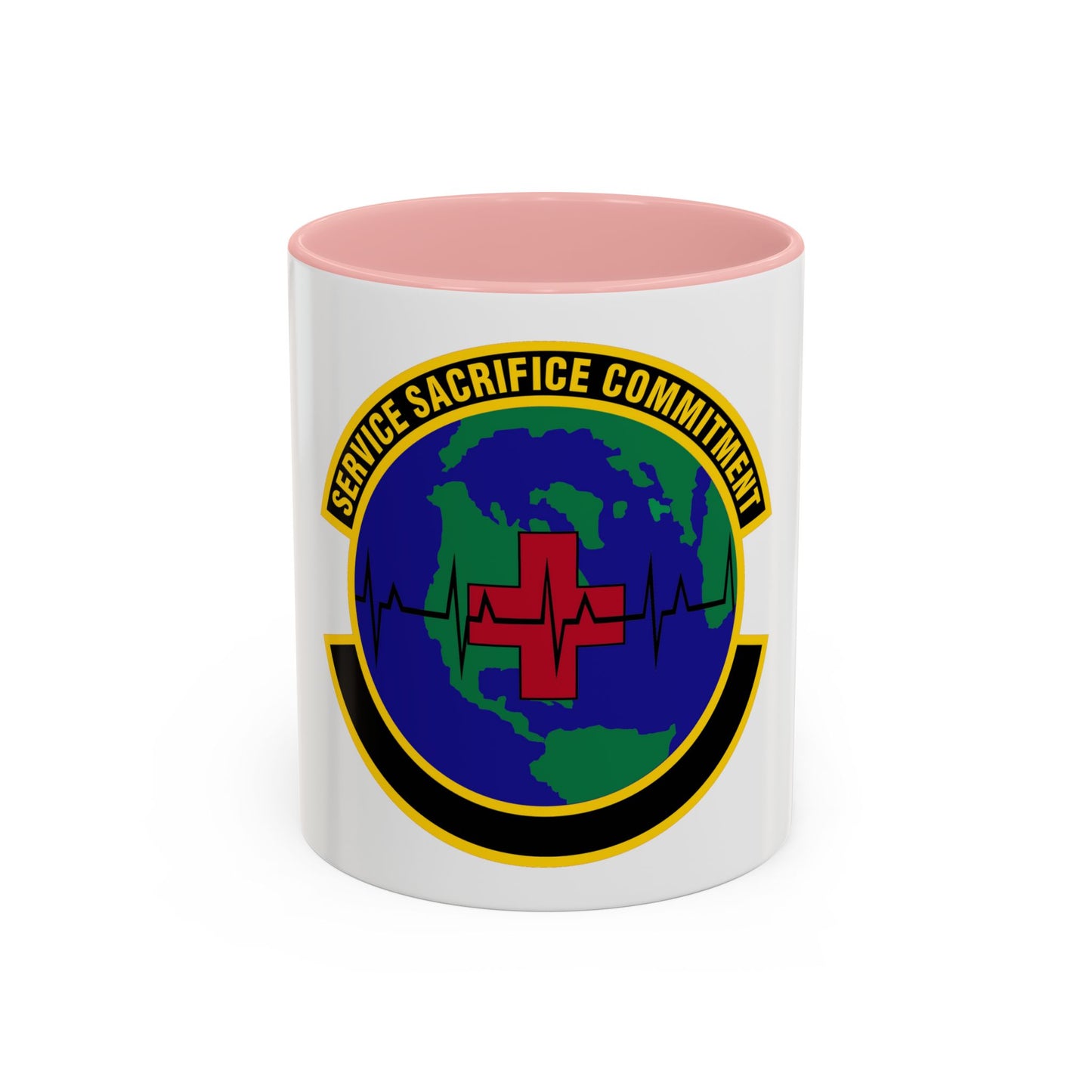 28 Operational Medical Readiness Squadron AFGSC (U.S. Air Force) Accent Coffee Mug