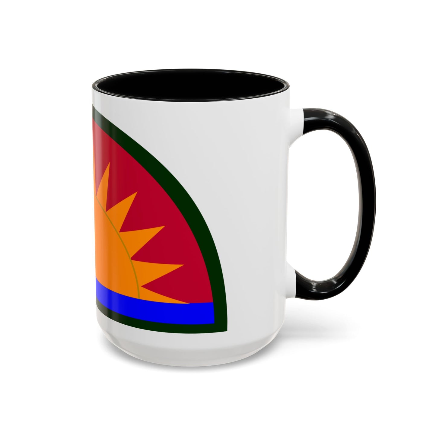 41st Infantry Division SSI (U.S. Army) Accent Coffee Mug