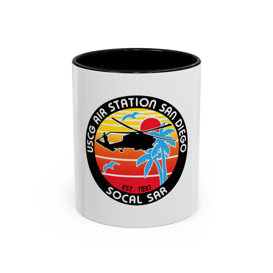 USCG Sector San Diego SOCAL SAR (U.S. Coast Guard) Accent Coffee Mug