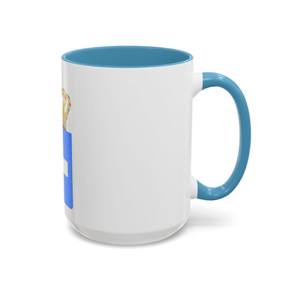 Lesser Coat of Arms of Greece (Wittelsbach) - Accent Coffee Mug