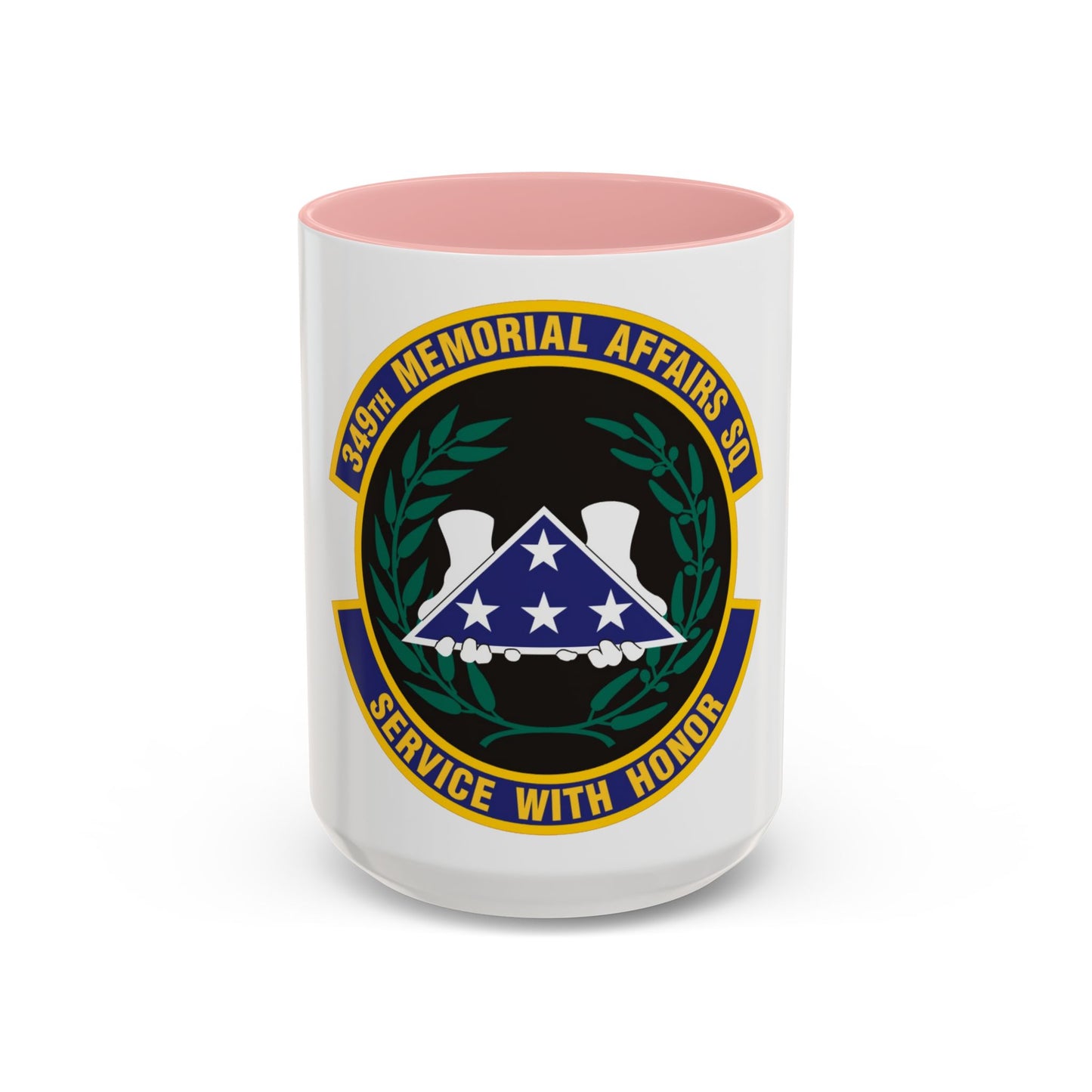 349th Memorial Affairs Squadron (U.S. Air Force) Accent Coffee Mug