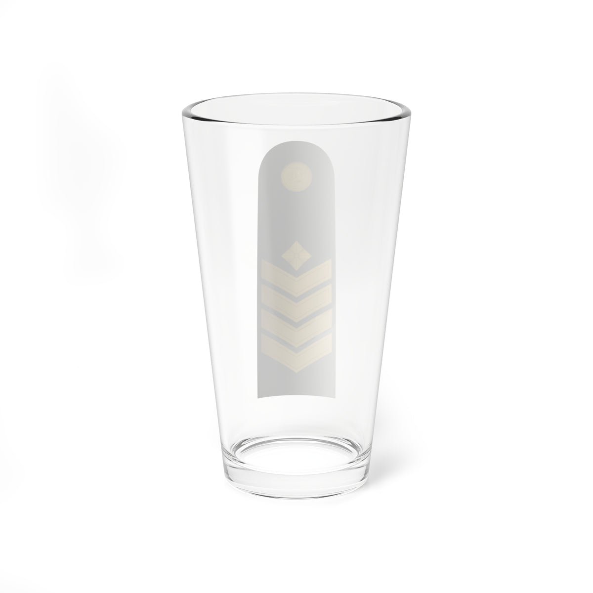Lithuania Army OR 8 (Lithuania) (Military Rank) Pint Glass 16oz