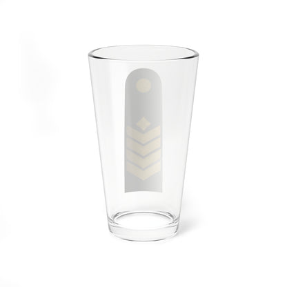 Lithuania Army OR 8 (Lithuania) (Military Rank) Pint Glass 16oz