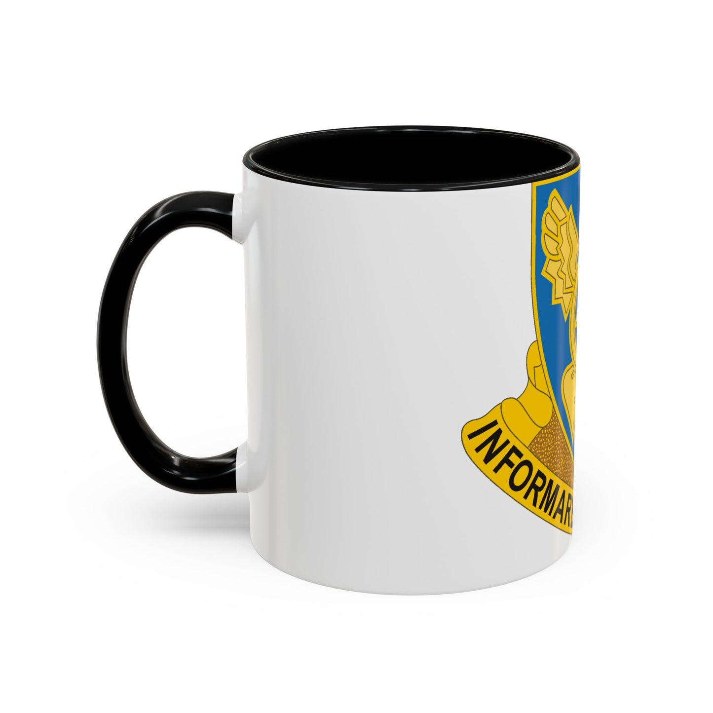 1st Military Intelligence Battalion (U.S. Army) Accent Coffee Mug