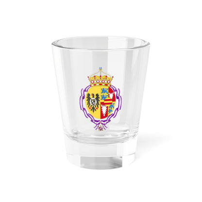 Coat of Arms of Empress Augusta Victoria of Germany Order of Queen Maria Luisa (Germany) (Coat of Arms) Shot Glass 1.5oz