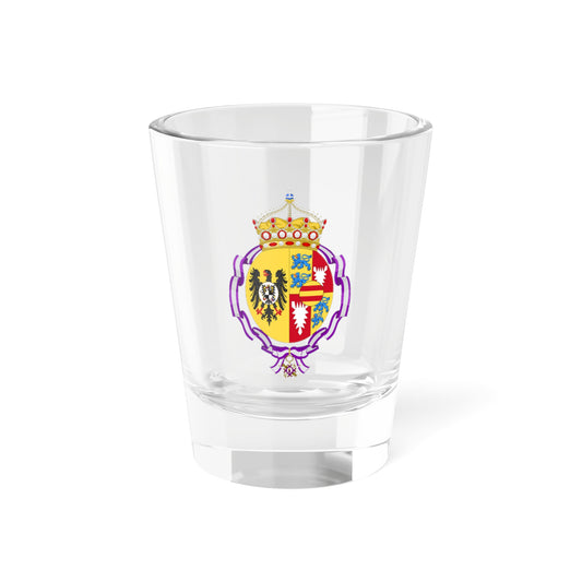 Coat of Arms of Empress Augusta Victoria of Germany Order of Queen Maria Luisa (Germany) (Coat of Arms) Shot Glass 1.5oz