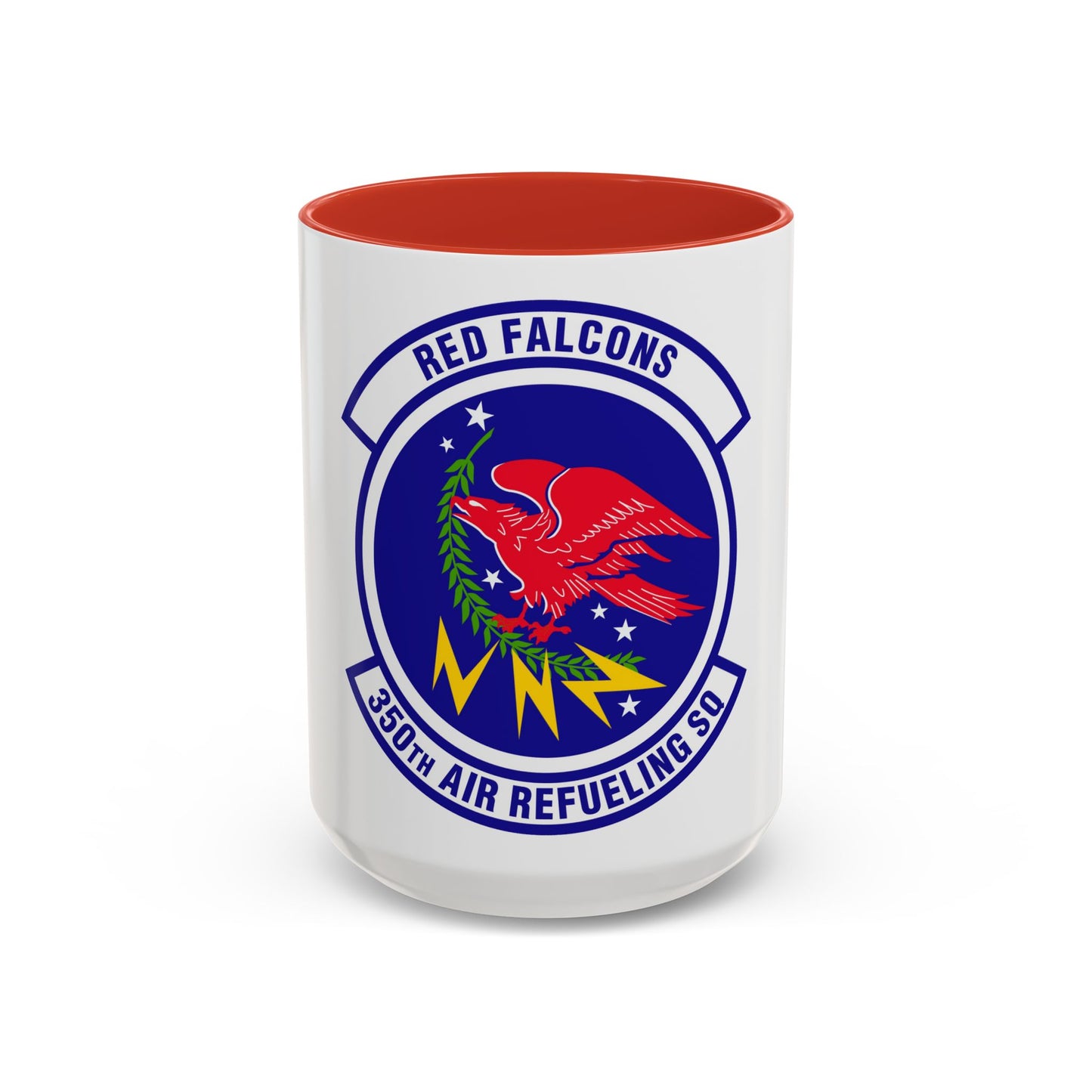 350 Air Refueling Squadron AMC (U.S. Air Force) Accent Coffee Mug