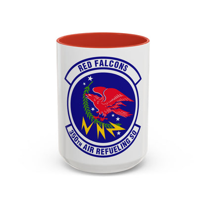 350 Air Refueling Squadron AMC (U.S. Air Force) Accent Coffee Mug