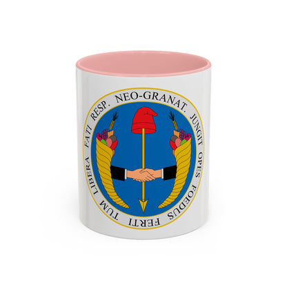 Coat of arms of United Provinces of New Granada - Accent Coffee Mug