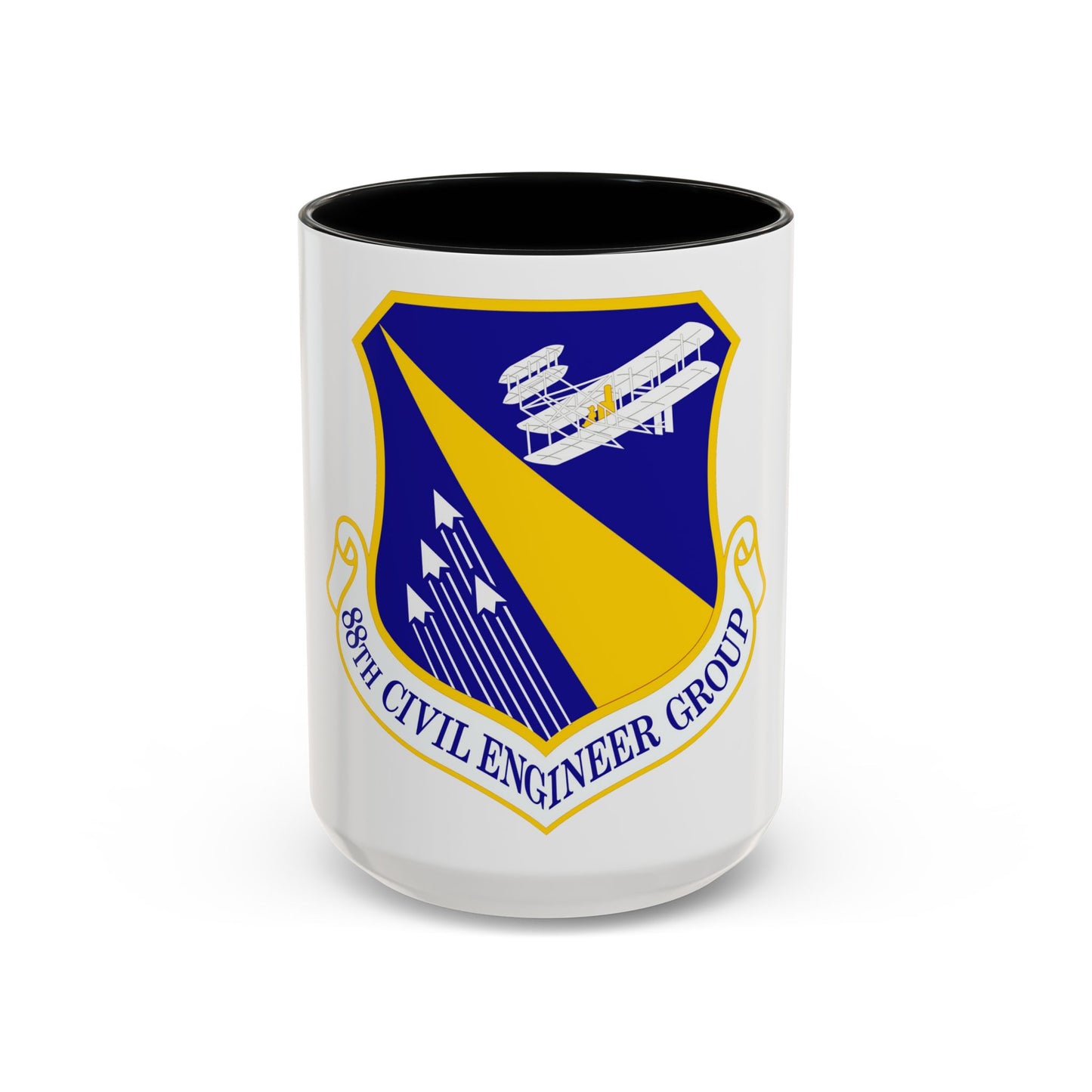 88 Civil Engineer Group AFMC (U.S. Air Force) Accent Coffee Mug