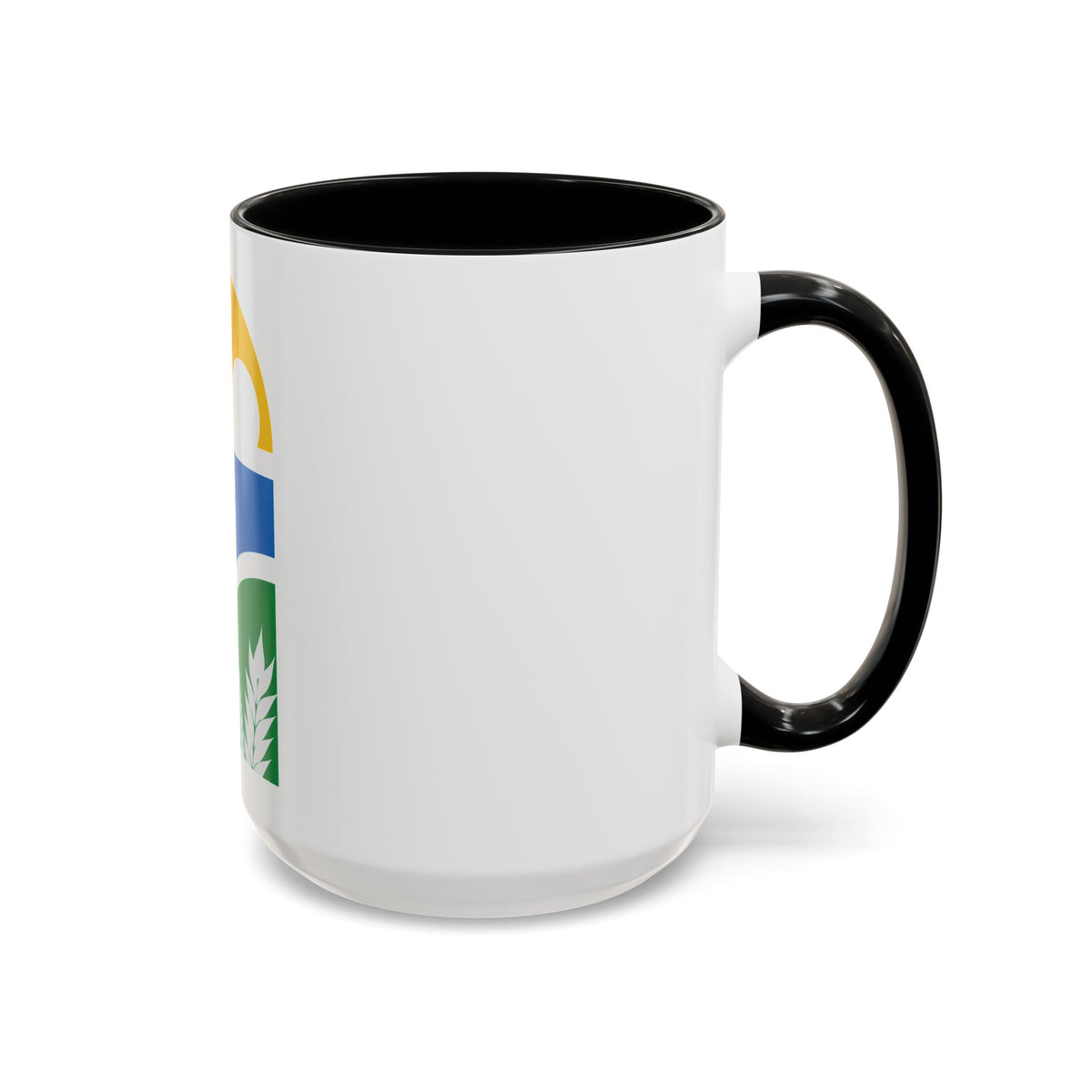 Coat of arms of Canelones Department - Accent Coffee Mug