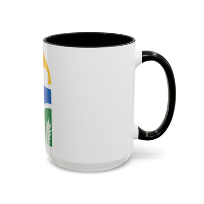 Coat of arms of Canelones Department - Accent Coffee Mug
