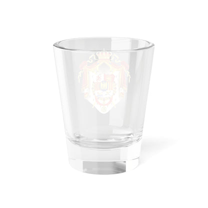 Grand Coat of Arms of Joseph Bonaparte as King of Spain type 2 (Spain) (Coat of Arms) Shot Glass 1.5oz