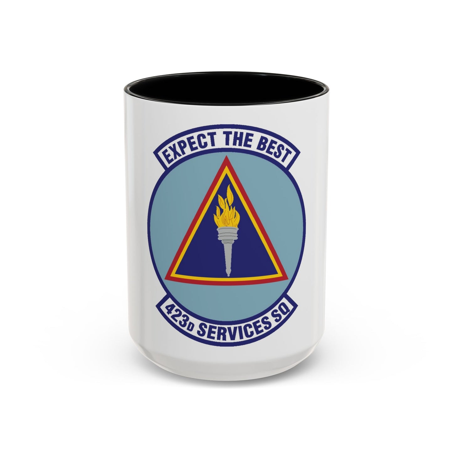 423d Services Squadron (U.S. Air Force) Accent Coffee Mug