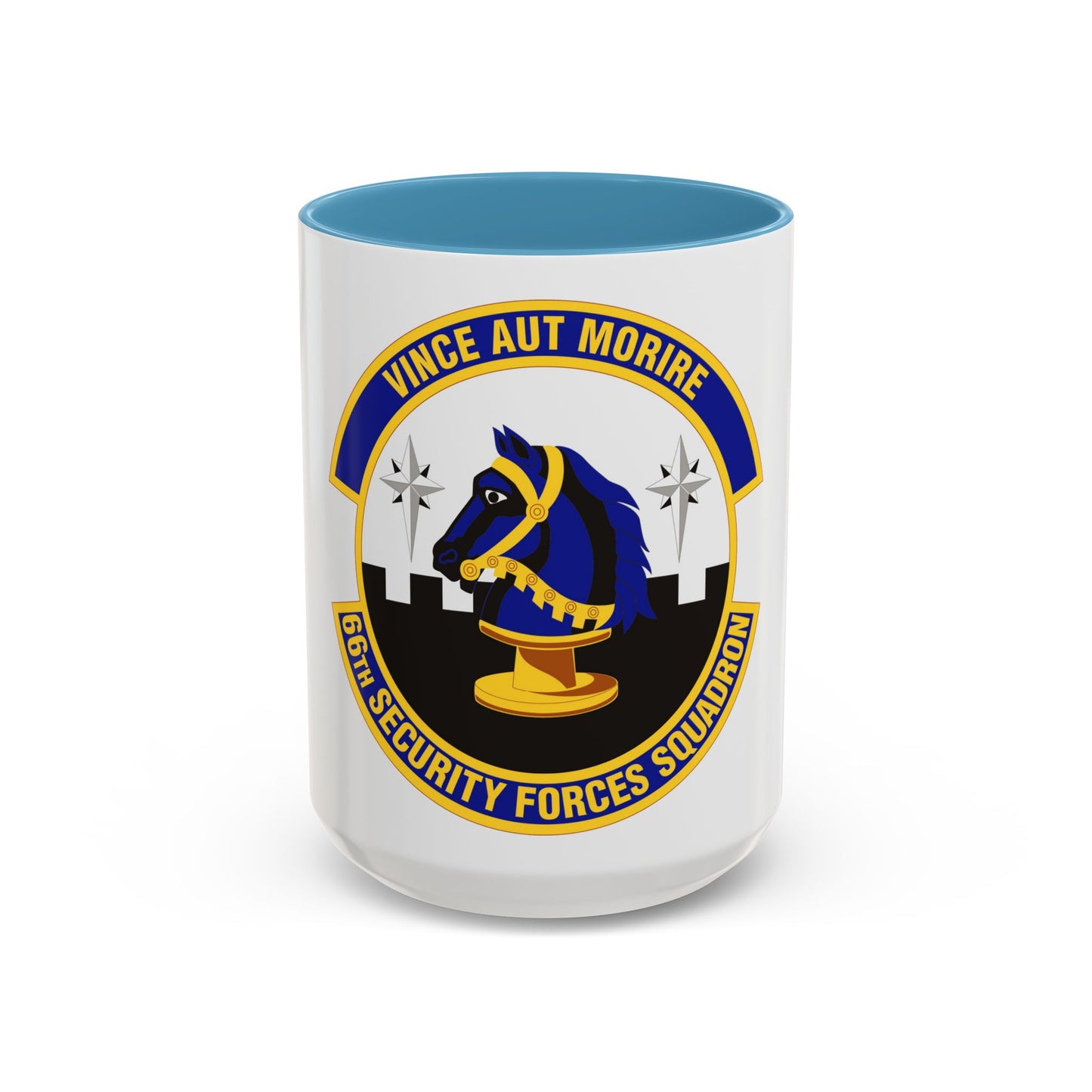 66th Security Forces Squadron (U.S. Air Force) Accent Coffee Mug