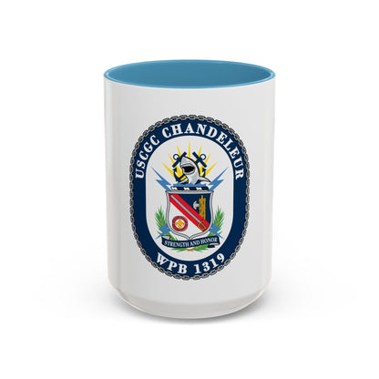 USCGC Chandeleur WPB 1319 (U.S. Coast Guard) Accent Coffee Mug