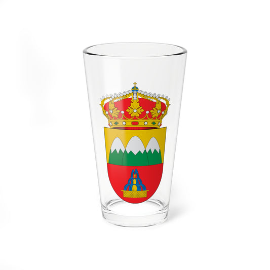 Escudo de Bubión (Spain) (Coat of Arms) Pint Glass 16oz