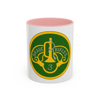 3 Cavalry Regiment (U.S. Army) Accent Coffee Mug