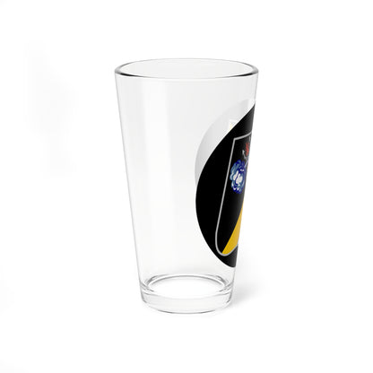 Emblem for the 4-V-GHR (Denmark) (Coat of Arms) Pint Glass 16oz
