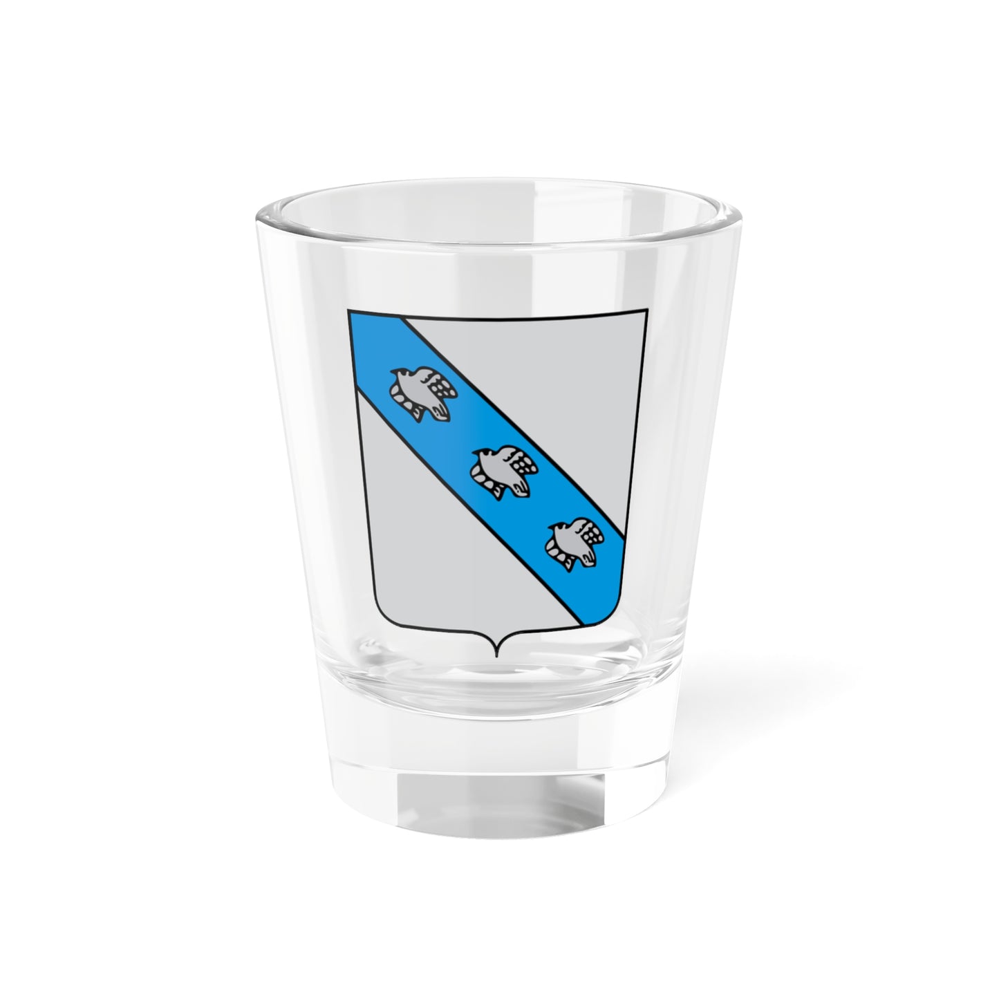 Kursk city COA (Russia) (Coat of Arms) Shot Glass 1.5oz