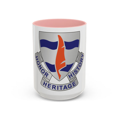 102 Signal Battalion (U.S. Army) Accent Coffee Mug