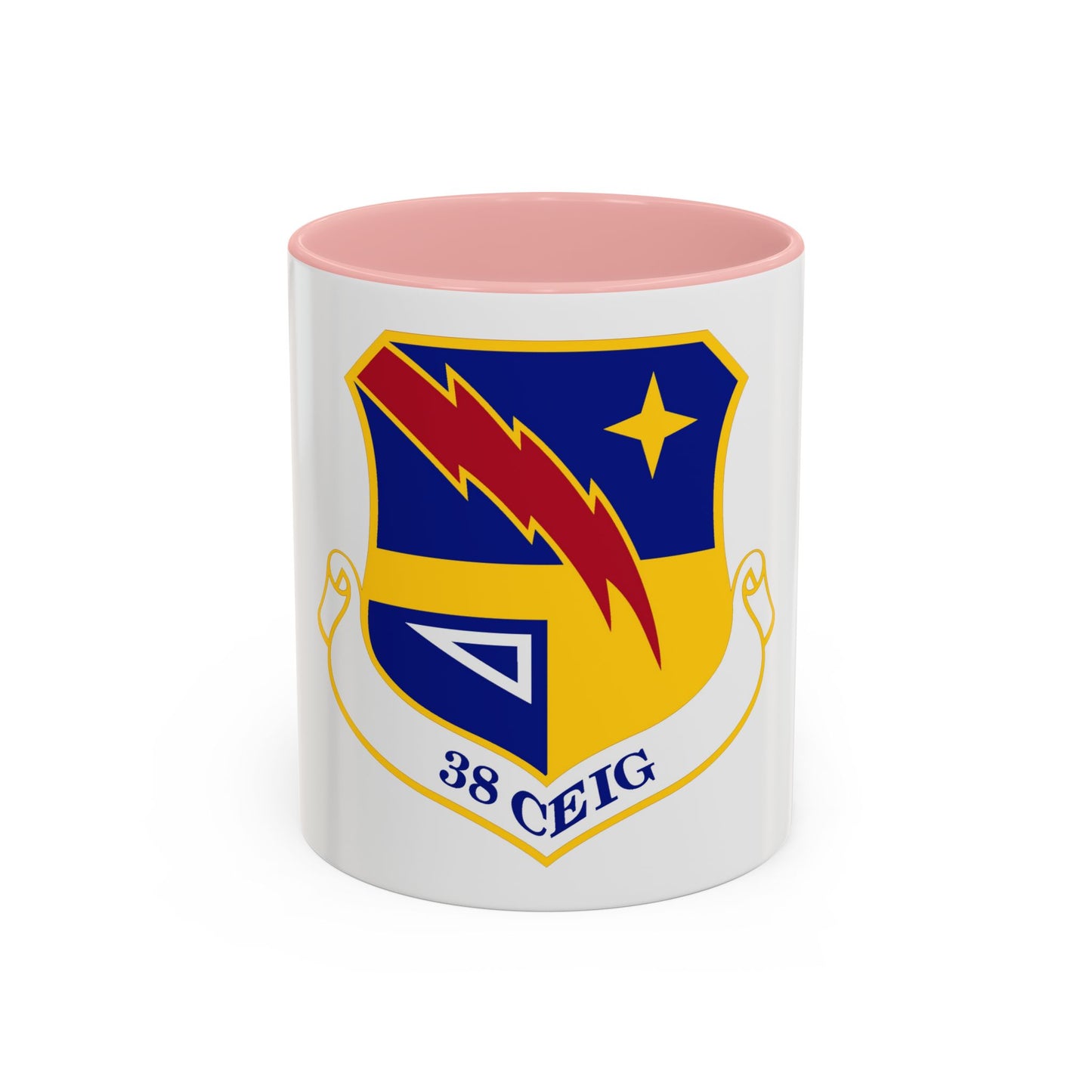 38th Cyberspace Engineering Installation Group (U.S. Air Force) Accent Coffee Mug