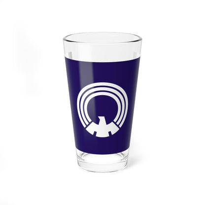 Flag of Mitaka Tokyo (Japan) Pint Glass 16oz