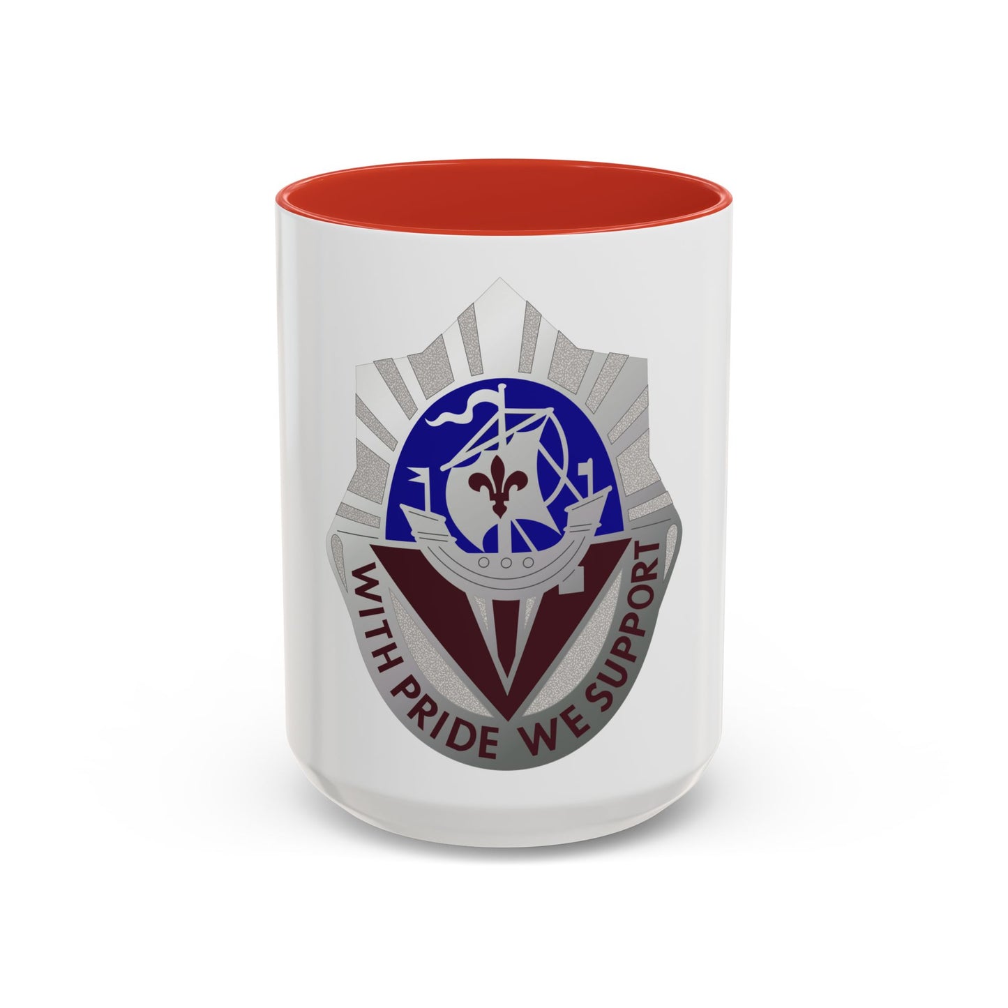 55 Surgical Hospital (U.S. Army) Accent Coffee Mug