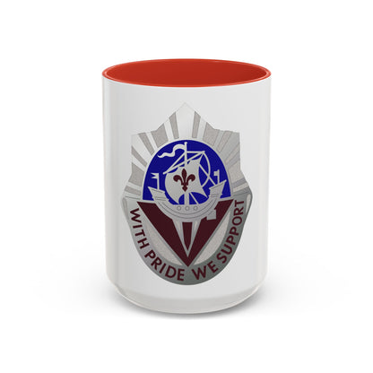 55 Surgical Hospital (U.S. Army) Accent Coffee Mug
