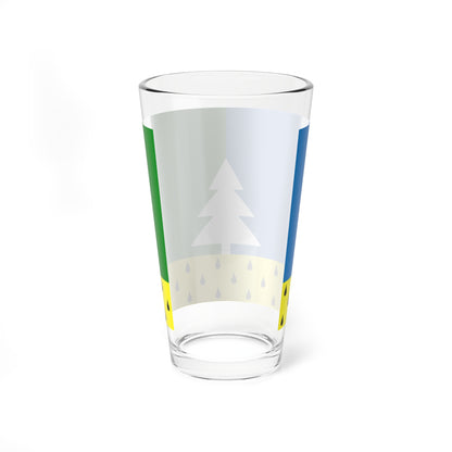 Flag of Alyabevsky Yugra (Russia) Pint Glass 16oz