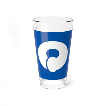 Flag of Manno Kagawa (Japan) Pint Glass 16oz