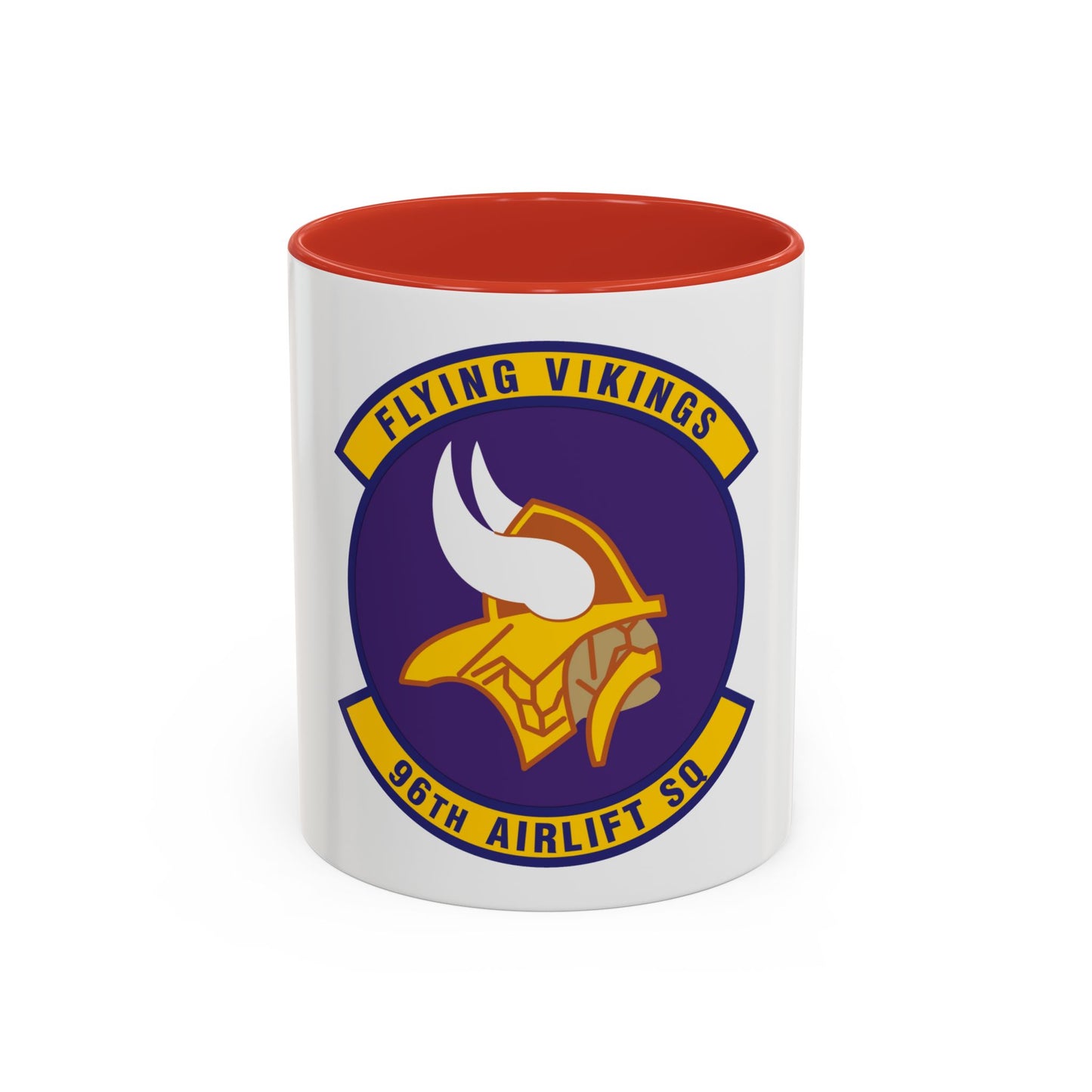 96th Airlift Squadron (U.S. Air Force) Accent Coffee Mug