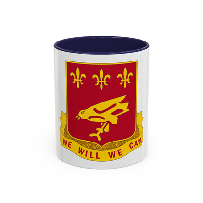 907 Airborne Field Artillery Battalion (U.S. Army) Accent Coffee Mug