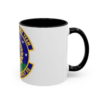 902d Force Support Squadron (U.S. Air Force) Accent Coffee Mug