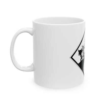 N-13 1926 (Nebraska) (Road Sign) White Coffee Mug