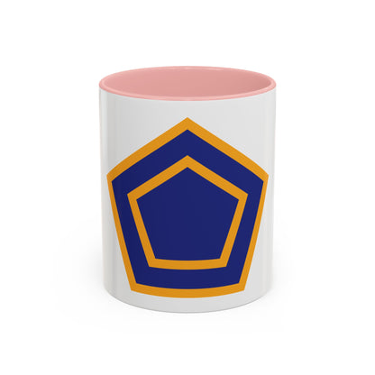 US 55th Infantry Division (U.S. Army) Accent Coffee Mug