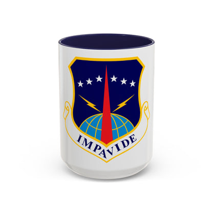 90th Space Wing (U.S. Air Force) Accent Coffee Mug