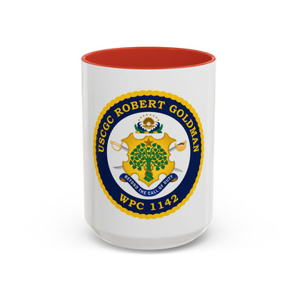 USCGC Robert Goldman WPC 1142 (U.S. Coast Guard) Accent Coffee Mug