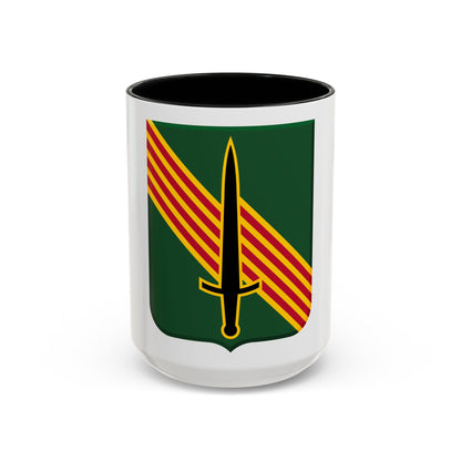 4th Security Force Assistance Brigade v2 (U.S. Army) Accent Coffee Mug